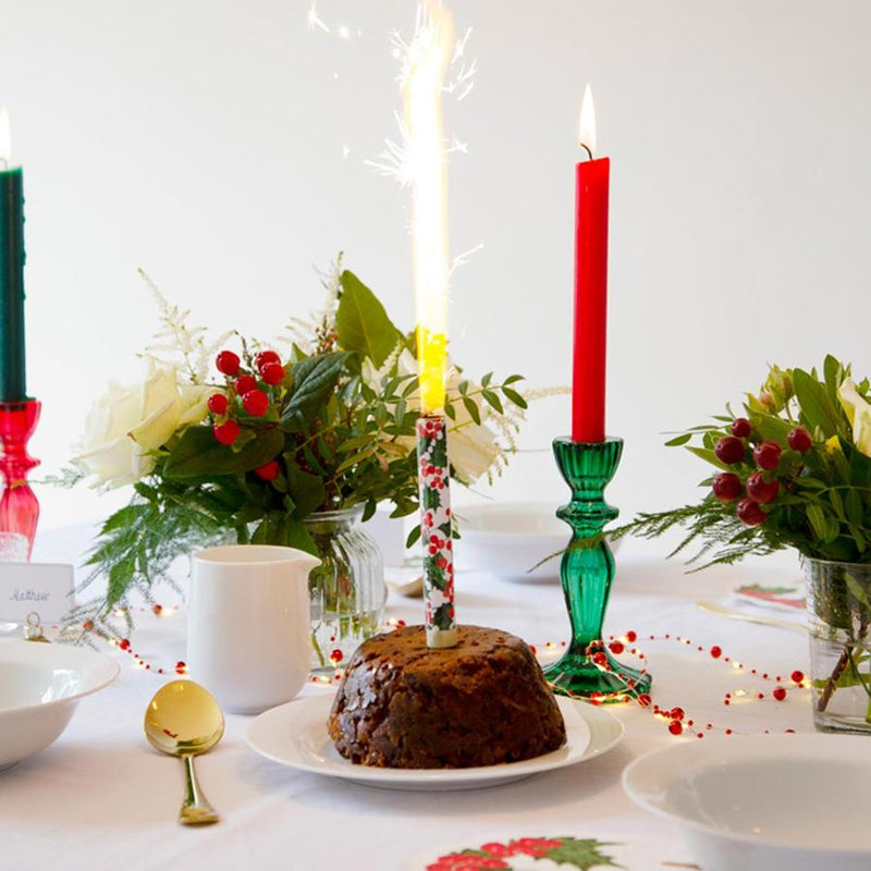 Botanical Christmas Pudding Fountain