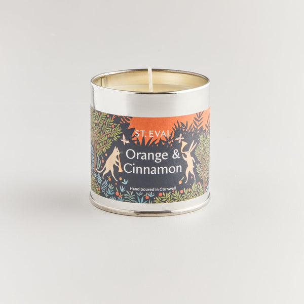 Orange & Cinnamon Tin Candle