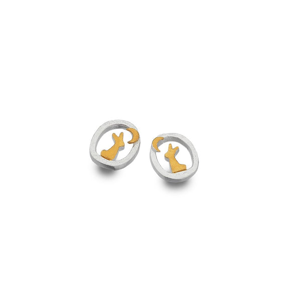 Twilight Bunny Stud Earrings