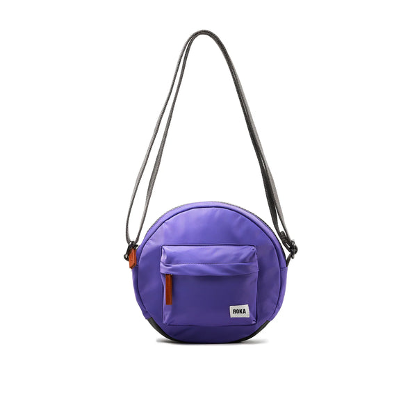 Paddington B Crossbody Sustainable Nylon Bag - Peri Purple