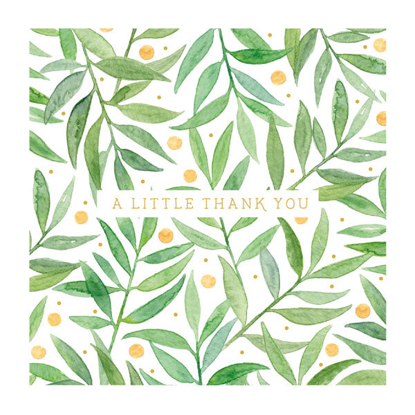 A Little Thank You Card