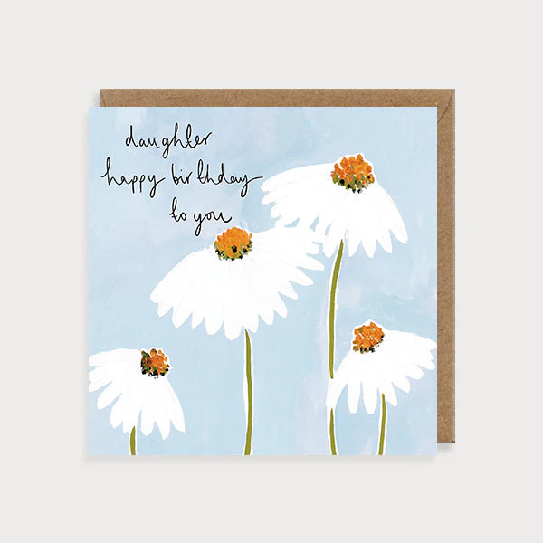 Daisy Daughter Birthday Card