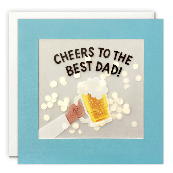 Cheers Best Dad Shakies Card