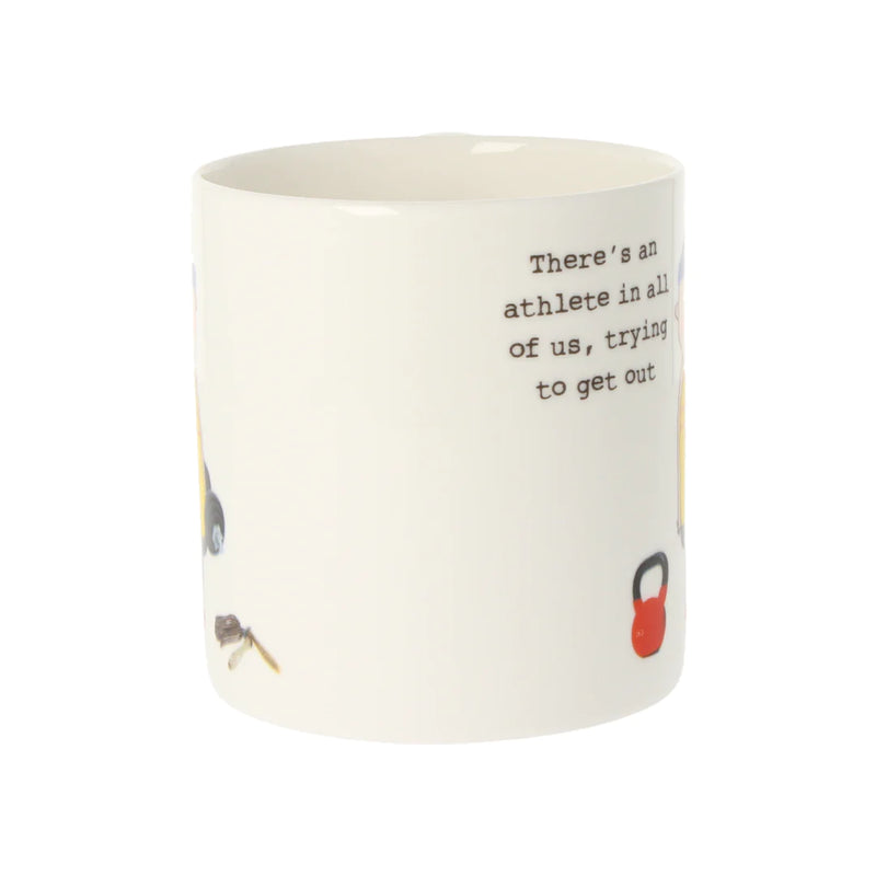 There's An Athlete In All Of Us Mug