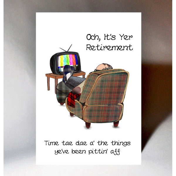 Och It's Yer Retirement Card