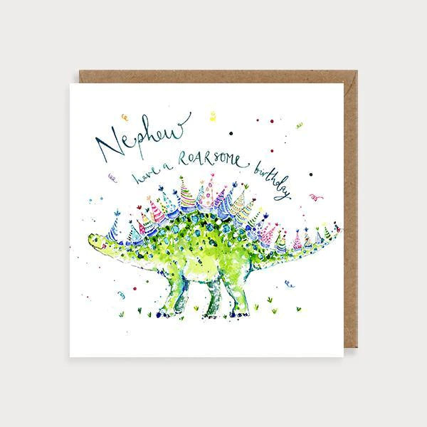 Nephew Dinosaur Birthday Card