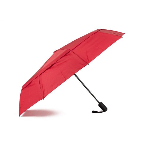 Waterloo Sustainable Nylon Umbrella - Cranberry
