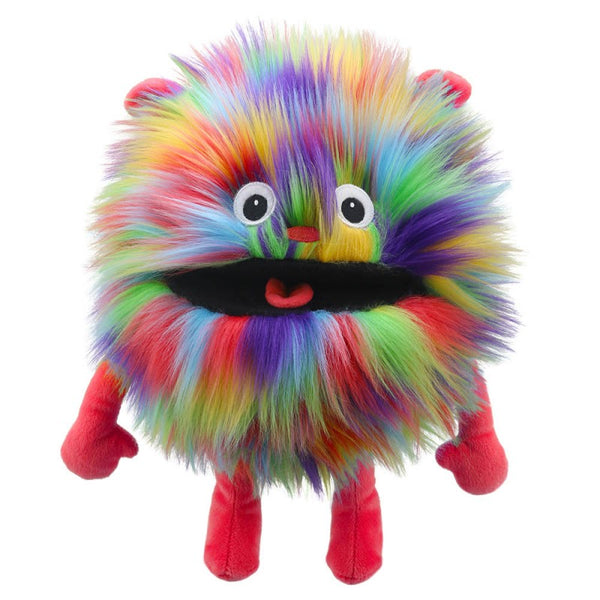 Baby Monster Hand Puppet- Rainbow