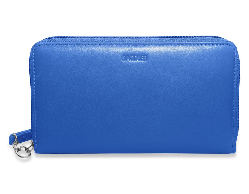 Sophia Leather Phone Wallet Clutch