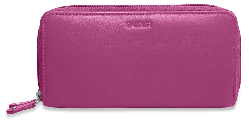Sophia Leather Phone Wallet Clutch
