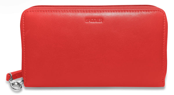Sophia Leather Phone Wallet Clutch