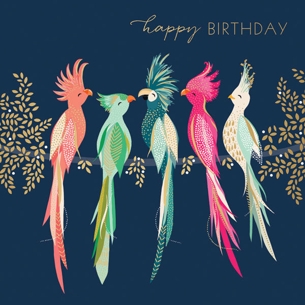 Happy Birthday - Cockatoo's Card