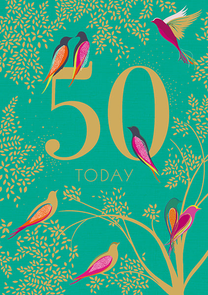 50 Today Card