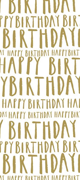 Happy Birthday Tissue Paper - Pack of 4
