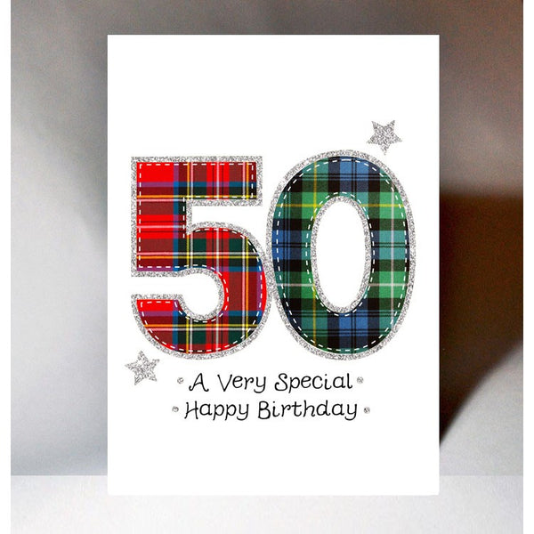 Happy 50th Birthday Card