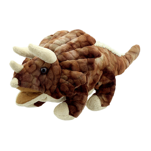 Baby Triceratops Hand Puppet
