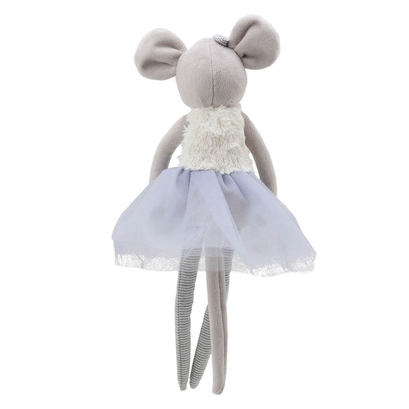Grey Dancer Mouse Soft Toy