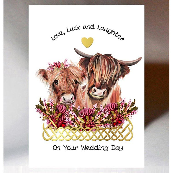 Wedding Love Luck Coos Card