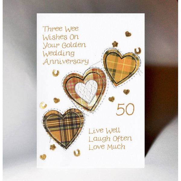 Golden Anniversary Card