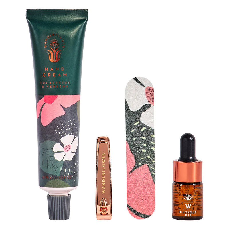 Wanderflower Travel Hand Care Kit