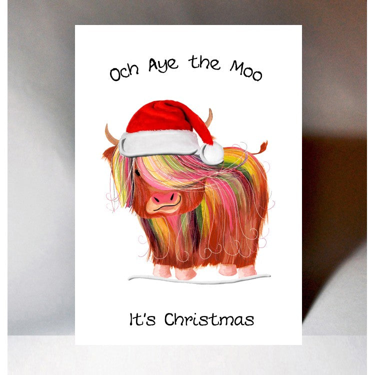 Och Aye The Moo It's Christmas
