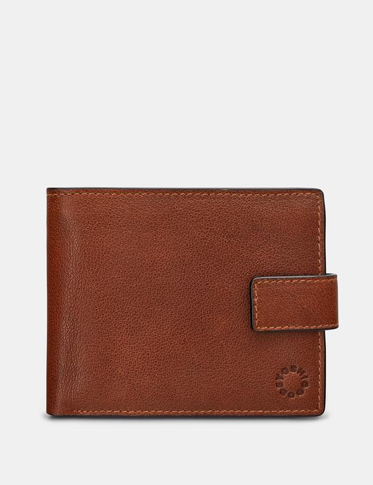 Genuine Brown Leather Large Capacity Wallet