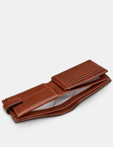 Genuine Brown Leather Large Capacity Wallet