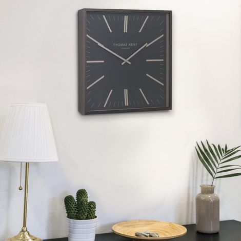 16" Garrick Wall Clock - Graphite