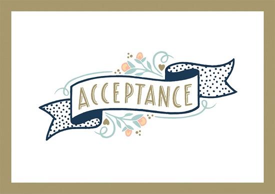 Acceptance Card