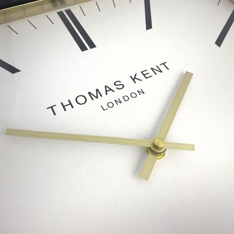 16" Garrick Wall Clock - White