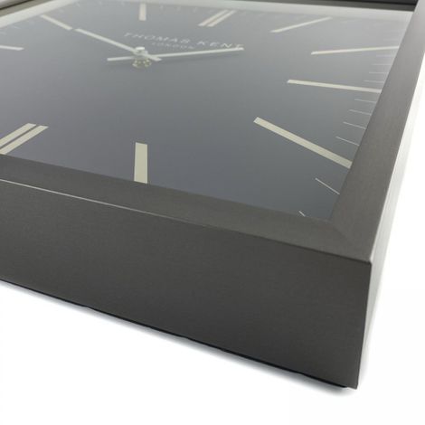 16" Garrick Wall Clock - Graphite