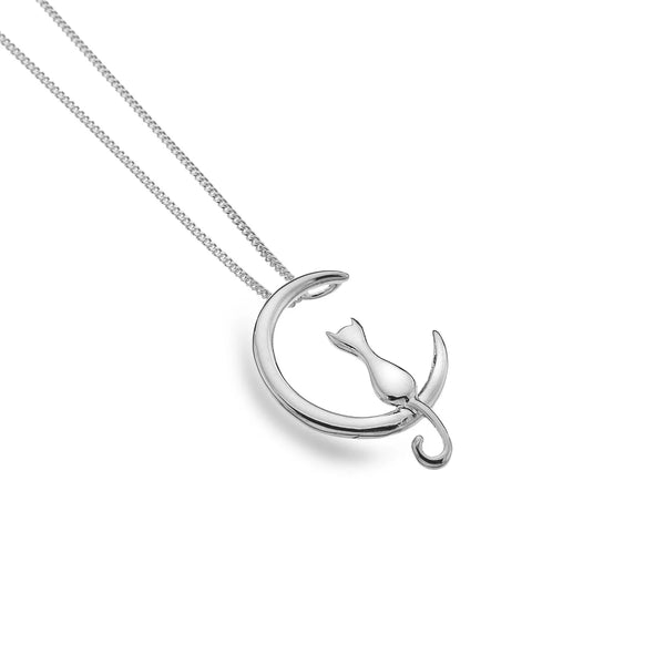 Cat On The Moon Pendant