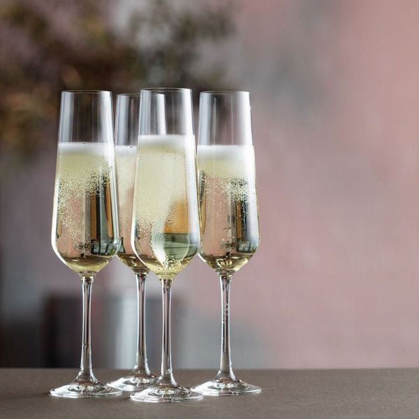Box of 4 Champagne Flutes