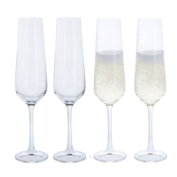 Box of 4 Champagne Flutes