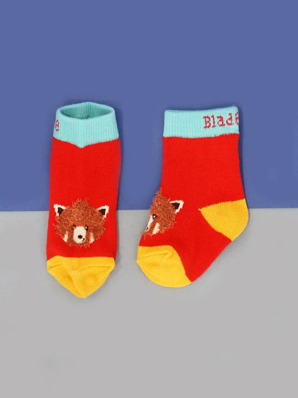 Chip The Red Panda Socks