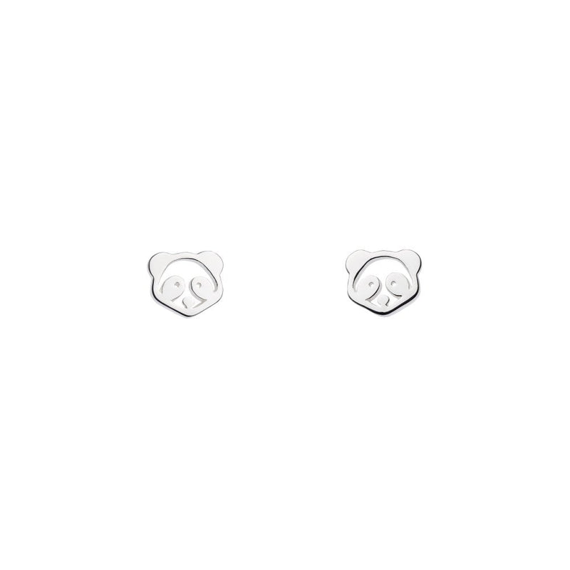 Panda Face Stud Earrings