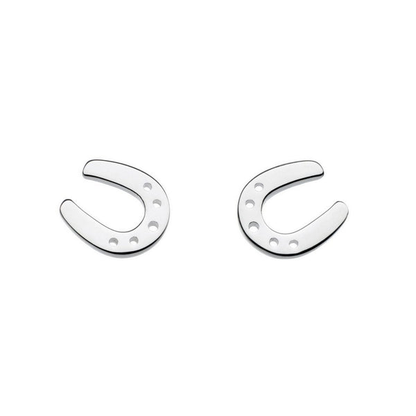 Dinky Hoofing Around Horseshoe Stud Earrings