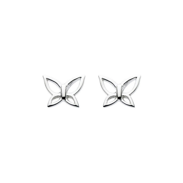 Dinky Cut Out Wing Butterfly Stud Earring