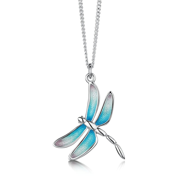 Dragonfly Dress Pendant Necklace