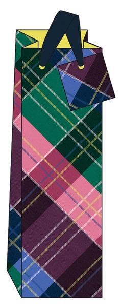 Tartan Bottle Bag
