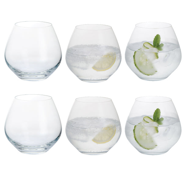 Stemless Gin Copa Glasses