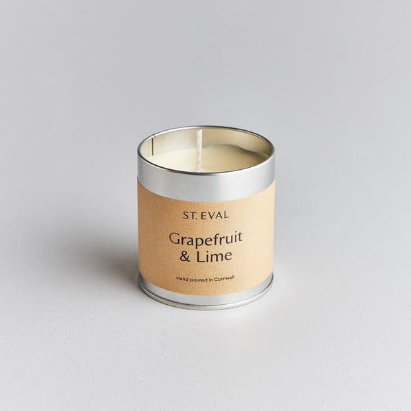 Grapefruit & Lime Scented Tin Candle