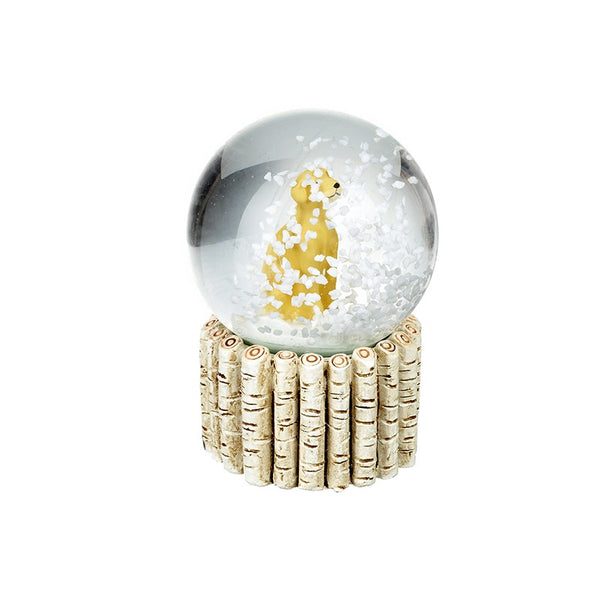 Little Golden Dog Snowglobe