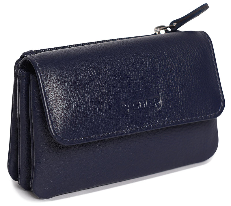 Lily Leather Flapover Coin Purse