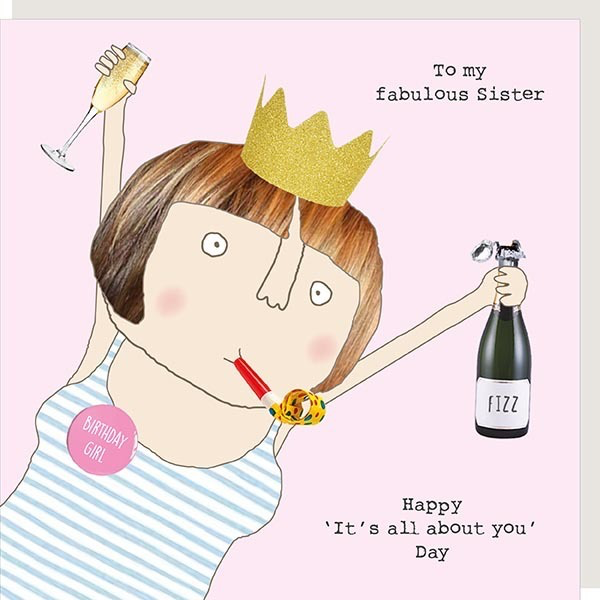 Sister All About You Card