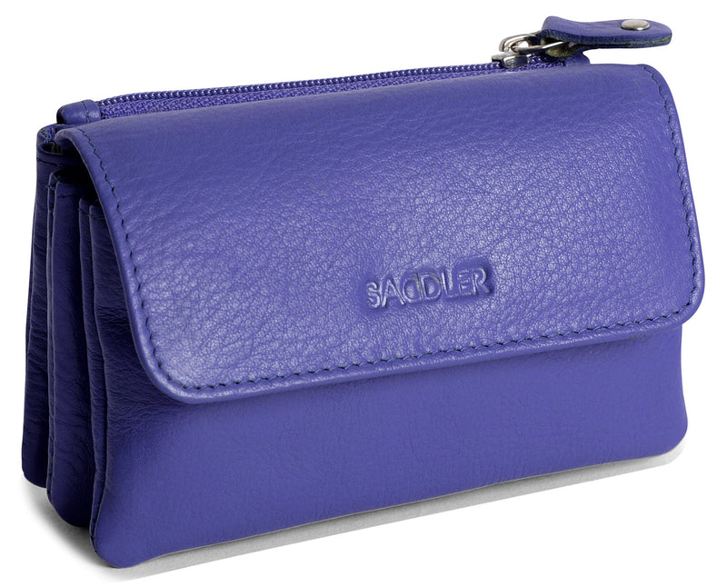 Lily Leather Flapover Coin Purse