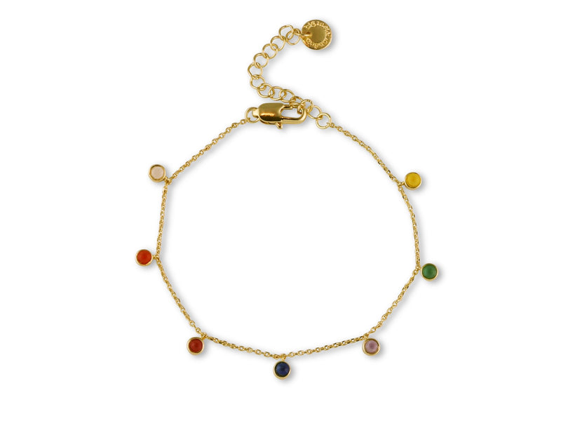 Nicole Delite Crystal Demi Fine Bracelet - Gold