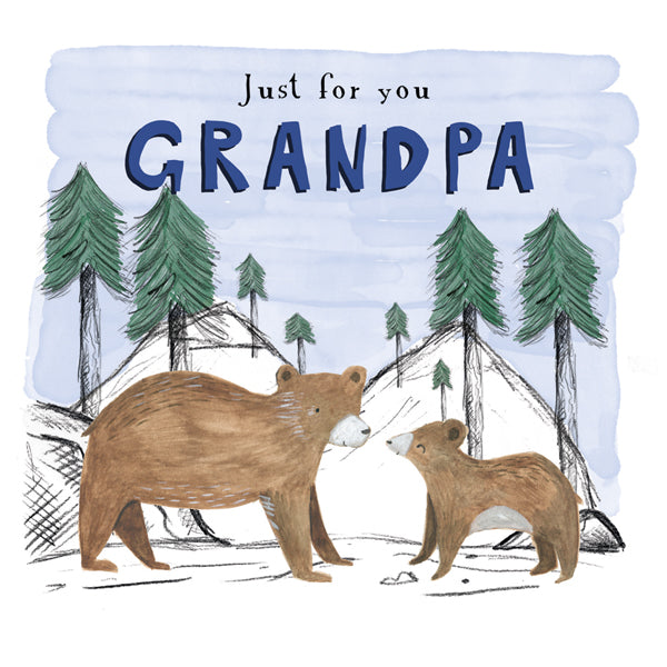 Grandpa Bear Birthday Card