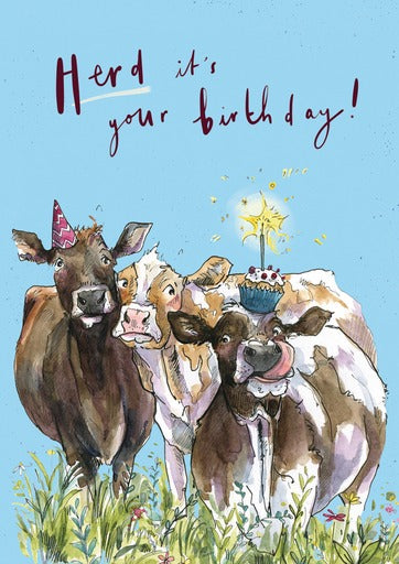 Herd It’s Your Birthday Card