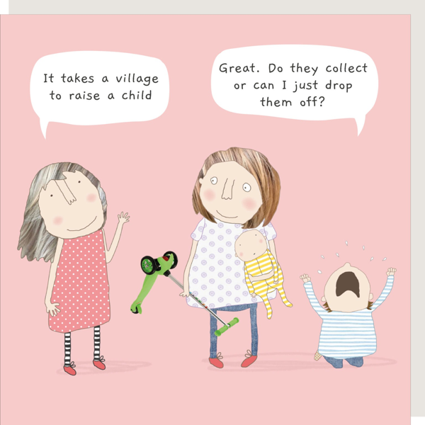 Takes A Village Card
